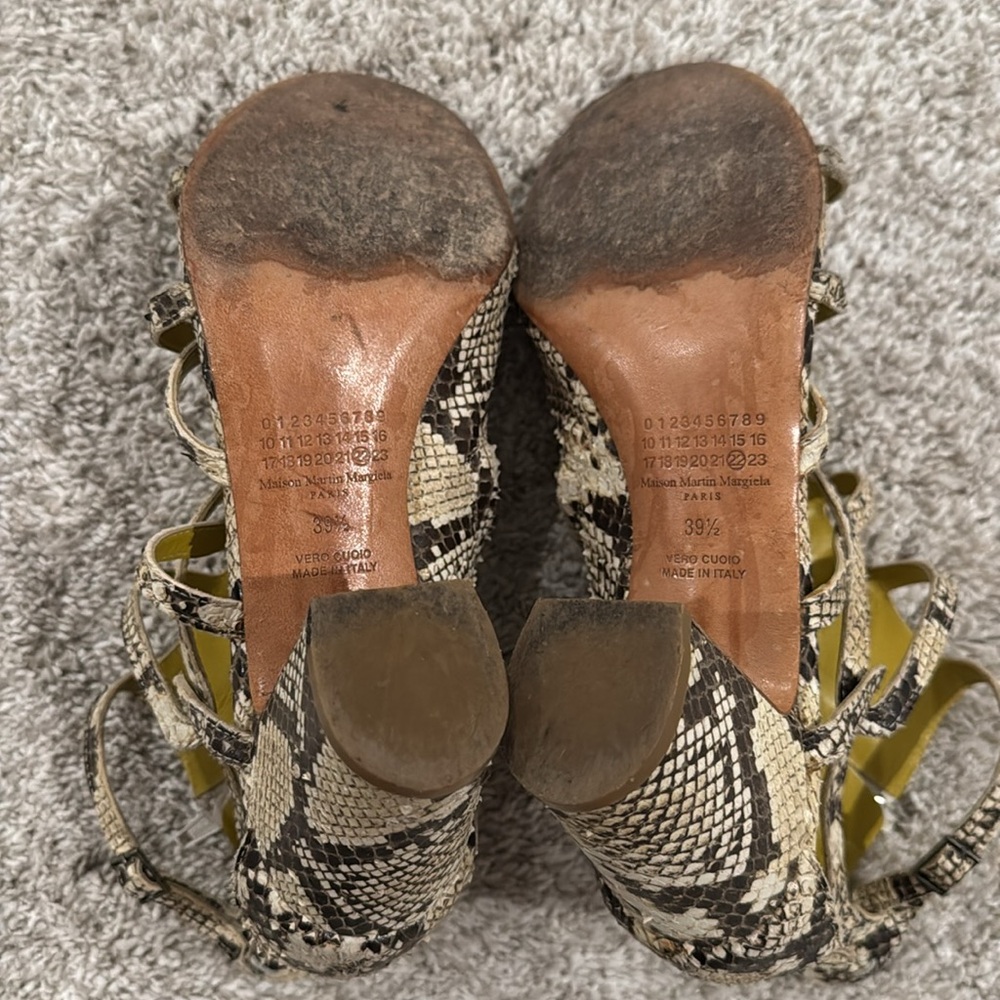 Vintage Maison Martin Margiela Sandals SZ 39.5 - Picture 6 of 10